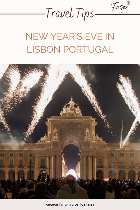 Make your New Year's Eve in Lisbon unforgettable! Our informative guide gives you the lowdown on the best hotels offering New Year's Eve dinners, where to stay for the best views of the fireworks, and highlights of Portuguese cuisine you must try. We also share handy tips on how to avoid the crowds and make the most of your Lisbon New Year's Eve experience. Lisbon New Years Eve, Watch Fireworks, Lisbon Hotel, New Years Eve Dinner, New Years Dinner, Portuguese Cuisine, Lisbon Travel, Midlife Women, Flight Deals