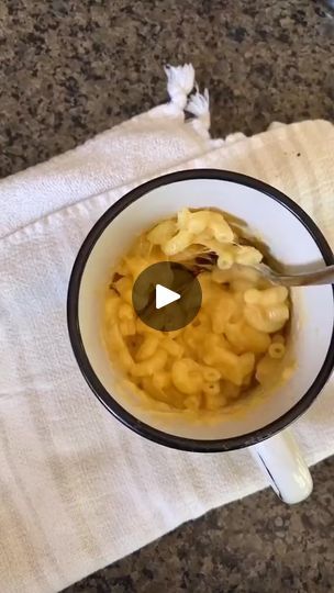 Microwave Mac N Cheese, In A Mug, Mac N Cheese, Favorite Recipes, Mac, Audio, Mug, Cheese