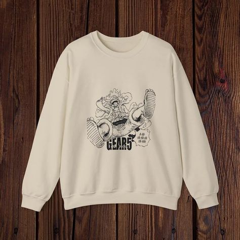 One Piece Luffy Gear 5 Unisex Heavy Blend™ Crewneck Sweatshirt, anime clothing merchandise, apparel Monkey D. Luffy, cosplay sweatshirt One Piece Luffy Gear 5, Luffy Cosplay, Luffy Gear 5, Gear 5, Anime Clothing, One Piece Luffy, Monkey D Luffy, Anime Outfits, Crewneck Sweatshirt