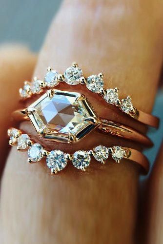 Great Bands And Wedding Rings For Women That Admire ❤︎ Wedding planning ideas & inspiration. Wedding dresses, decor, and lots more. #weddingideas #wedding #bridal Wedding Rings For Bride, Rings For Bride, Unique Wedding Bands For Women, Diamond Rings For Women, Wedding Bands For Women, Horn Pendant Necklace, Inexpensive Jewelry, Moon Pendant Necklace, Swarovski Necklace