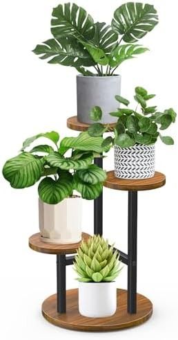 LyTaispuly 6 Tier Wooden Metal Plant Stand Indoor Outdoor 115 cm Corner Flower Shelf Plant Shelf for Multiple Plants, Flower Stand Plant Stairs for Outdoor Balcony Garden Living Room (Black) : Amazon.de: Garden Plant Stairs, Plants Rack Outdoor, Plant Racks, Wooden Plant Stands Indoor, Indoor Plant Display, Flower Shelf, Garden Living Room, Stand Plant, Wood Art Diy