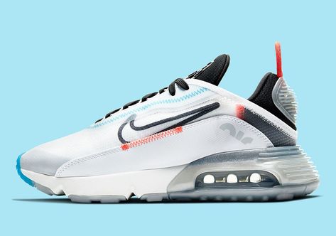 The Nike Air Max 2090 Is Set To Debut In This Colorway In March Nike Airmax 2090, Nike Air Max 2090 White, Nike Air Max 2090, Air Max 2090, Air Max Thea, Nike Air Max Thea, Nike Models, Trendy Shoes, Buy Shoes