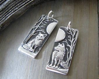 Werewolf Girl, Jewelry Shop Display, Silver Clay, Wynonna Earp, Silver Wolf, Unusual Rings, Metal Clay Jewelry, Silver Horse, Clay Inspiration