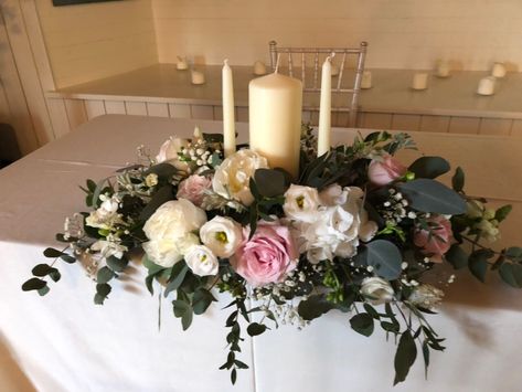 Unity Candle Table Decor, Unity Candle Table, Unity Candle Arrangement, Candle Table Decor, Romantic Updos, Candle Ceremony, Unity Candle Ceremony, Wedding Unity Candle, Ceremony Candles