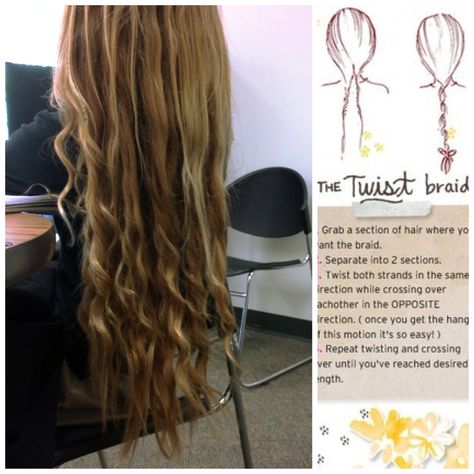 Another pinner said, "This braid overnight made my hair look wanded." .... I hope it does that to my hair! Style Wavy Hair, Hair At Night, Overnight Braids, Wavy Hair Overnight, Hair Overnight, Curly Hair Overnight, Twisted Hair, Overnight Hairstyles, Overnight Curls