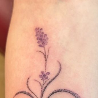 Daemon Rowanchilde on Instagram: "Did a lovely little Soulprint today!🙏🥰. #soulprint #healingtattoo #lavender #semicolon #semicolontattoo" Semicolon Tattoo, Healing Tattoo, Lavender, Tattoos, On Instagram, Instagram