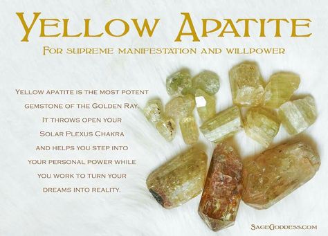 Yellow apatite Chakra Bracelet Meaning, Apatite Meaning, Yellow Apatite, Healing Crystals Meanings, Apatite Crystal, Crystal Properties, Crystal Power, Bracelets With Meaning, Health Heal