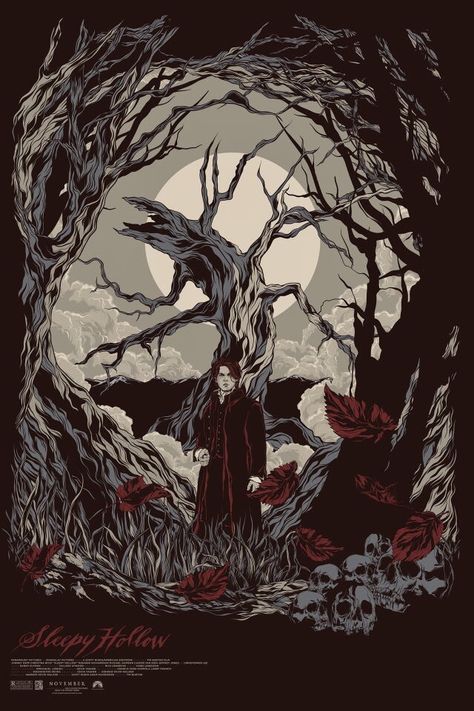 Sleepy Hollow Sleepy Hollow Johnny Depp, Sleepy Hollow Tim Burton, Famous Witches, Sleepy Hollow 1999, Grateful Dead Poster, The Legend Of Sleepy Hollow, Legend Of Sleepy Hollow, Tim Burton Art, Hollow Art