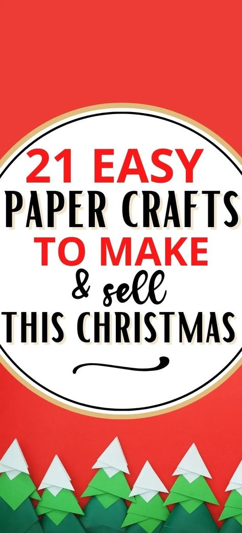 21 Paper Crafts To Sell For Extra Money in 2023 Paper Products To Sell For Kids, Craft Fair Ideas To Sell Paper, Craft Fair Items To Make And Sell, Paper Crafts For Craft Fairs, Craft Fair Ideas To Sell 2024, Cardstock Crafts To Sell, Christmas Paper Crafts To Sell, Craft Fair Ideas To Sell Handmade, Craft Sale Ideas Make And Sell