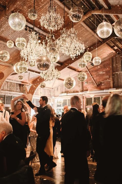 25 Cool Ways to Use Disco Balls in Your Wedding - hitched.co.uk - hitched.co.uk New Years Wedding, Nye Wedding, Disco Balls, Wedding Mood Board, Wedding Mood, Here Comes The Bride, Twin Flame, Disco Ball, Wedding Bells