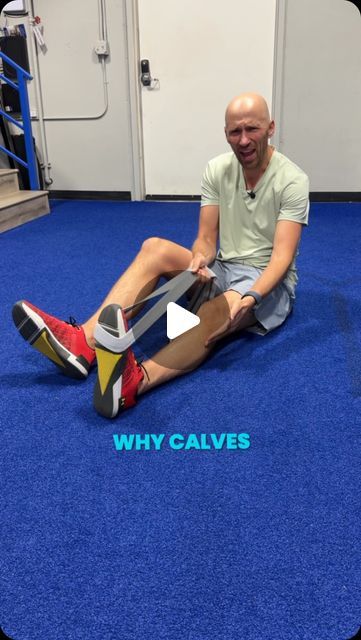 Zac Cupples on Instagram: "Tight calves are SO common. Do you run, train often, and/or play sports? Chances are you have felt tight calves.

What if I told you this wasn’t just a tight calf problem but a weight shift problem?  When the weight is shifted forward, the toes push hard into the ground to keep the body upright. Stretching won’t fix this problem but the shifting the weight back will.  Exercises that shift the weight back and take load off the calves are a great way to loosen up the calves and the back side of the body.

Try this squat variation with elevated heels to take care of those tight calves for good!  #physicaltherapist #physicaltherapists #strengthcoach" Calf Stretches For Tight Calves, Yoga Poses For Back, Squat Variations, Calf Stretches, Physical Therapist, Told You, What If, Yoga Poses, Stretching