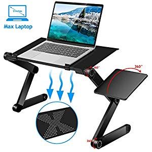 Adjustable Laptop Stand for Bed and Sofa - Moclever Portable Standing Desk at The Office Laptop Stand for Desk Fully Adjustable Multi-Purpose for Home Office Travel Use #Computers #Accessories #Portable Computer Accessories #Bags-Cases #Backpacks #Computers #Accessories #Keyboards Mice-Input Devices #Keyboard-Mouse Accessories #Mouse Pads #Computers Foldable Laptop Table, Portable Standing Desk, Adjustable Laptop Table, Projector Stand, Portable Laptop Desk, Laptop Desk Stand, Portable Computer, Bed Tray, Table Bed