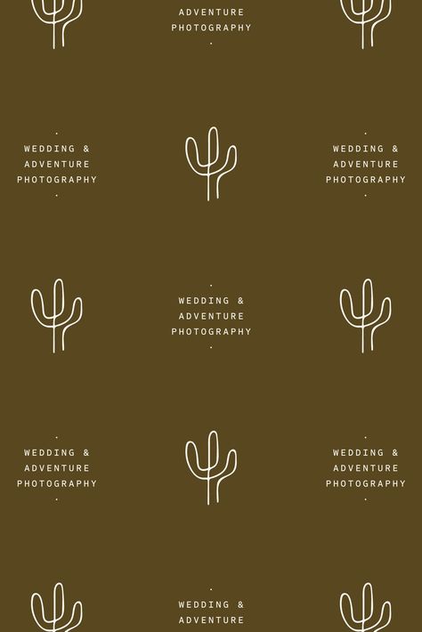 Logo Tagline, Brand Patterns, Desert Adventure, Business Branding Inspiration, Identity Design Inspiration, Brand Pattern, Wedding Adventure, Photographer Business, Modern Desert