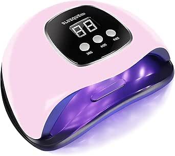 BIGBEAR UV Light for Nails, 48W UV LED Nail Lamp for Gel Polish, Fast Nail Dryer with Automatic Sensor, 3 Timer Setting, Small and Portable, LED Nail Light for Fingernail and Toenail Nail Nail Led Light, Nail Led Lamp, Nails Supplies, Fast Nail, Uv Nail Lamp, Nail Dryer, Led Nail Lamp, Nail Lamp, Dream Nails