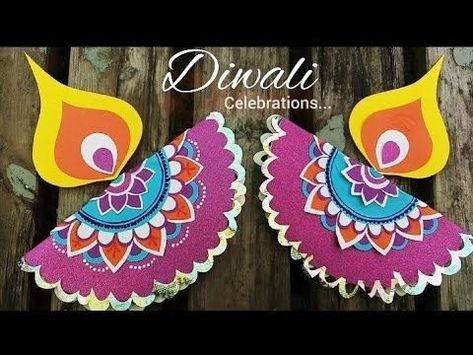 Dusshera Decoration, Diwali Handmade Cards, Card Board Craft Ideas, Diwali Project For School, Diwali Decorations At School, Diwali Board Decoration Ideas For School, Diwali Celebration Ideas, Moving Craft, Diwali Board