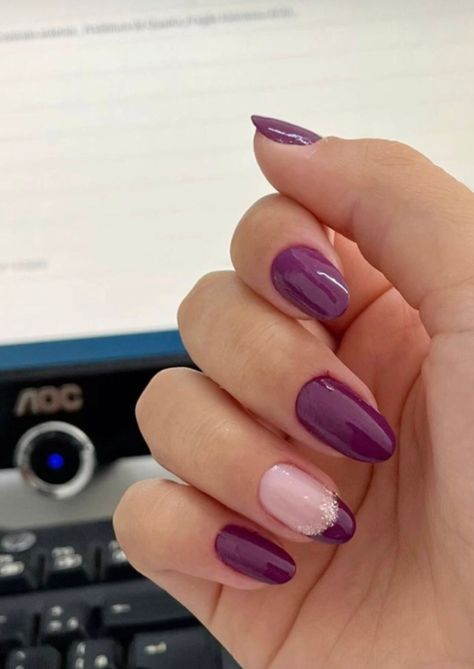 Asian Nails, Diva Nails, Nails Desing, Square Acrylic Nails, Pretty Acrylic Nails, Nails Inspo, Purple Nails, Nail Decorations, Nail Manicure