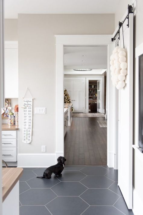 Holiday Home Tour: A Mom of Four Shares Her “Less Is More” Approach Minimalist Family Home Tour, Christmas Decorations Hallway, Minimalist Home Tour, Mom Of Four, Kitchen Wreath, Cool Kids Bedrooms, Pantry Wall, Holiday Home Tour, Boy Bedroom Design