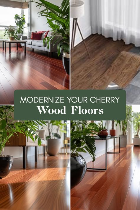 Want to give your traditional cherry wood floors a modern twist? Explore these fantastic design ideas that celebrate timeless hardwoods while updating their appeal. From color transformation to adding a glossy finish, we’ll guide you through ways to enhance the chic look of your space. Discover how to make cherry wood flooring blend seamlessly into your contemporary decor. With tips for durability, care, and style, your floors can shine in today’s homes! Perfect for anyone wanting fresh ideas for flooring design. Brazilian Cherry Floors Kitchen, Ideas For Flooring, Brazilian Cherry Hardwood Flooring, House Moodboard, Cherry Hardwood Flooring, Living Room Hardwood Floors, Wood Floor Colors, Brazilian Cherry Floors, Cherry Wood Floors