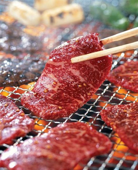 Dons Bogam Korean BBQ - Korea Town NYC. I don't know what half of the side dishes are that they put in front of you but it's all delicious. #foodphoto #korean #food #photo Korea Town, Korean Grill, Living In Nyc, Asian Kitchen, Wagyu Beef, Bulgogi, Korean Bbq, Japan Food, Bbq Recipes