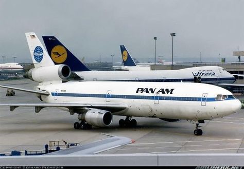 Pan American Airlines, Pan American Airways, Douglas Aircraft, Dc 10, Passenger Aircraft, Pan Am, Vintage Aviation, Vintage Airlines, Pan American