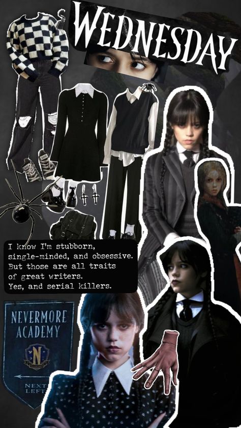 #wednesday outfits and Background Wednesday Addams Outfit Inspiration, Addams Outfit, Wednesday Style, Wednesday Addams Outfit, Wednesday Costume, Wednesday Outfit, Wednesday Addams Costume, New Character, Wednesday Addams