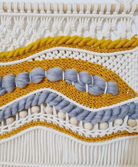 Fiber Artist, Macrame Wall Art, Modern Macrame, Macrame Ideas, February 22, Weaving Art, Macrame Wall, Mother’s Day, Mother's Day Gifts