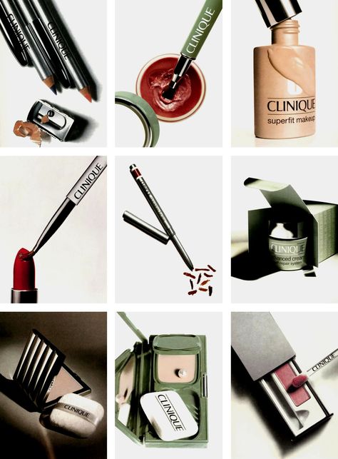 Irving Penn for CLINIQUE (1967-1998). Green Product Photography, Pain Background, Clinique Ads, Vintage Clinique, Clinique Cosmetics, Martha Graham, Irving Penn, Cosmetics Photography, Product Shots