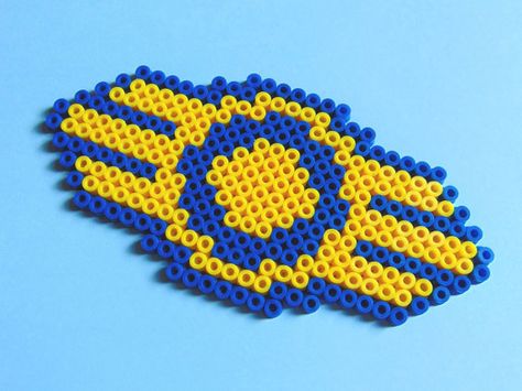 Apex Perler Beads, Tardis Perler Bead Pattern, Pokemon Gym Badges Perler Beads, Fallout 4 Perler Beads, Metroid Perler Beads, Geek Christmas Ornaments, Cross Stitch Games, Pattern Game, Easy Perler Bead Patterns