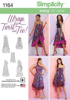 Click to magnify/shrink Beach Dresses Diy, Wrap Skirt Sewing Pattern, Magic Wrap Skirt, Diy Clothes Tutorial, Convertible Clothing, Wrap Skirt Pattern, Magic Skirt, Red Prom Dress Long, Magic Wrap