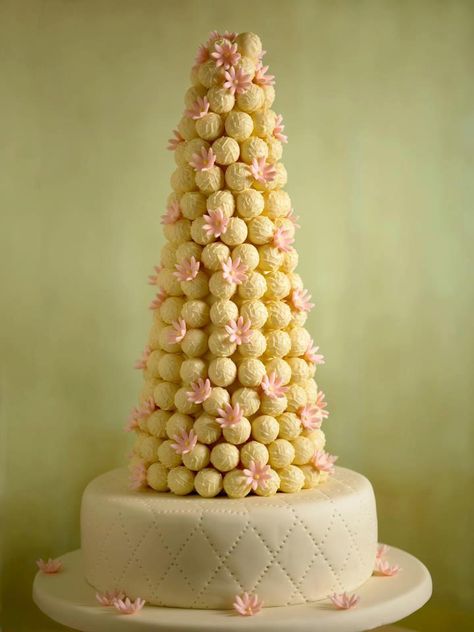 truffle tower, we use to do something like this, what type of event would you want to see this at? Alternative Wedding Cakes, Singapore Skyline, Croquembouche, Traditional Wedding Cake, Amazing Wedding Cakes, Pastry Art, 5 Star Hotel, The Ritz Carlton, Desserts To Make