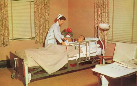 Foothill Acres Nursing Home, Neshanic NJ | SwellMap | Flickr 60s Hospital, Hospital Decor, Private Duty Nursing, Radiology Humor, Nursing History, Modern Hospital, Medical Photography, Old Hospital, The Royal Tenenbaums