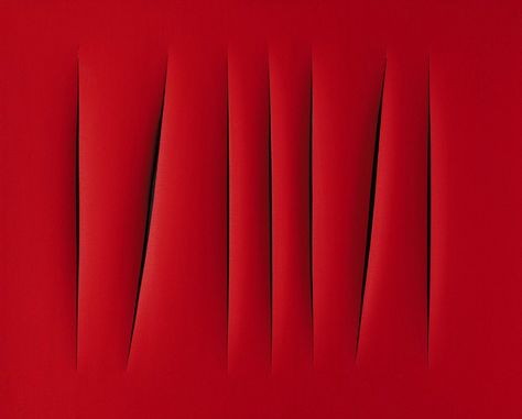 Lucio Fontana.  Concetto spaziale, 1968. Spatial Concepts, Lucio Fontana, Istoria Artei, Barnett Newman, Art Rules, Action Painting, Mark Rothko, Italian Artist, Art Buyer