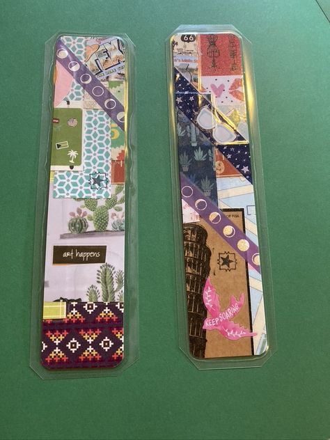 Collage Bookmarks, Library Program Ideas, Program Ideas, Small Bottles, Christmas Card Ideas, Do It Yourself, Christmas Card, Card Ideas, Art Ideas