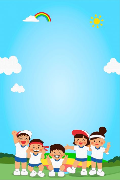 Sporty Background, Childrens Day Poster, Happy Childrens Day Poster, Papan Tulis Kapur, Children Wallpaper, Children's Day Poster, International Children's Day, Admissions Poster, Kids Background