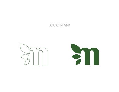 Logo For Plant Business, Plant Logos Design, Natural Logo Ideas, Plant Company Logo, Logos With Leaves, Gardening Logo Design, Logo Brand Identity Design, Wellness Logo Ideas, Nature Inspired Logo