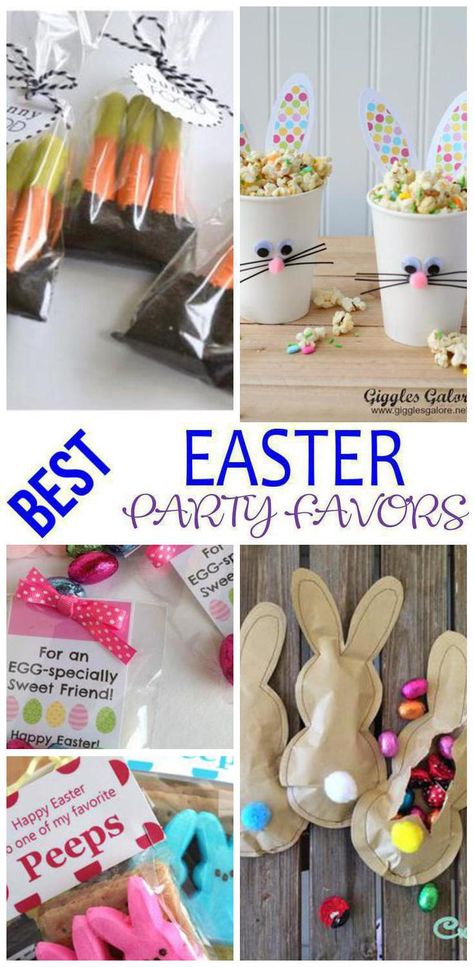 Easter Goodie Bags For Preschool, Preschool Easter Party Favors, Easter Ideas For Staff, Easter Treats For School Classroom Party Favors, Easter Table Favors Simple, Easter Candy Grams For School, Easter Treats For Classroom, Easter Favors Ideas, Diy Easter Treat Bags