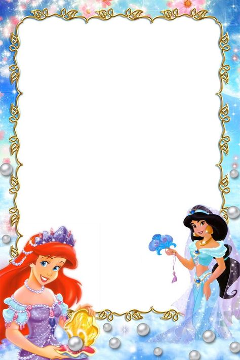 Princess border frames pictures | ◆Frames & Borders◆ | Pinterest Disney Princess Letter, Princess Friends, Frames Pictures, Disney Letters, Disney Frames, Disney Printables, Disney Princess Birthday, Princess Pictures, Cute Frames