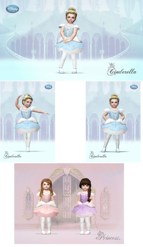 Cinderella Dress Sims 4, Sims 4 Disney Princess Cc Cinderella, Sims Princess, Sims4 Cc Princess Dress, Sims 4 Disney Princess Cc Snow White, Sims 4 Disney Princess Cc Rapunzel, Short Princess Dress, Toddler Princess Dress, Ballerina Costume