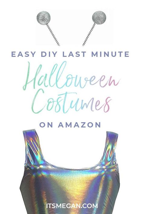 Easy DIY Halloween Costumes on Amazon | It's Megan | #halloween #costumes #diy #halloweencostumes Diy Last Minute Halloween Costumes, Britney Spears 2004, Halloween Lifestyle, Easy Diy Halloween Costumes, Halloween Costumes Diy, Danny Zuko, Halloween Costumes For Teens Girls, Last Minute Halloween, Handmade Gifts Diy