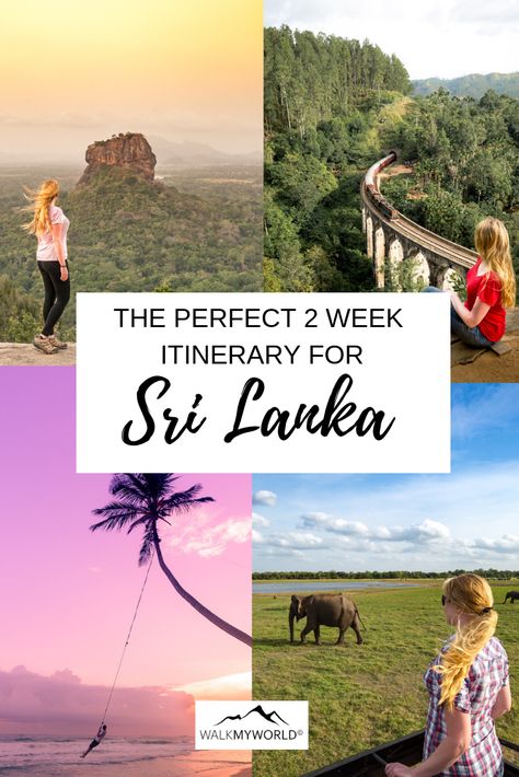 Sri Lanka has so many amazing things to do, it can be hard to work out what to see in just two weeks. If you’re looking for beaches, jungle, culture, wildlife and tea plantations, we have you covered in our perfect 2 week Sri Lanka itinerary. #SriLanka #Itinerary Landscape Ireland, Ireland Galway, Sri Lanka Itinerary, Asia Trip, Ireland Dublin, Travel Ireland, Visit Asia, Travel Jobs, County Cork