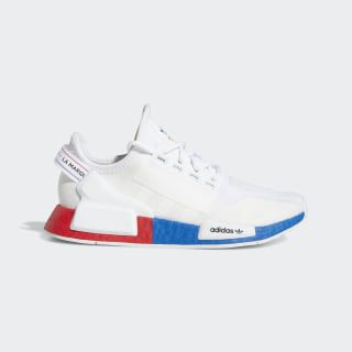 Kids NMD R1 V2 Cloud White, Red and Blue Shoes | adidas US Adidas Nmd R1 V2, Nmd R1 V2, Bead Things, Shoes Wishlist, Adidas Nmd_r1, Nmd Adidas, Luxury Beds, Sneaker Adidas, Nmd Sneakers