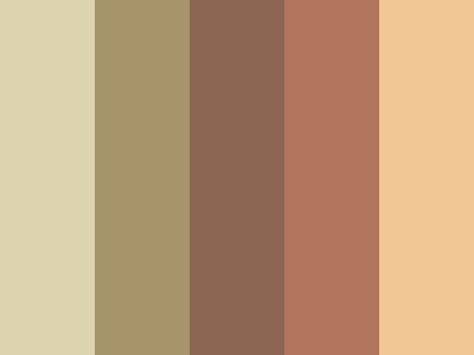 "Oatmeal" by Beso Designs  #color #inspiration #palette @COLOURlovers  #brown #tan #cream Cute Brown Color Palette, Oatmeal Colour Palette, Red White Brown Color Palette, Pastel Brown Color Palette, Warm Color Pallet, Oatmeal Color Palette, Colour Palette Brown, Color Palette Brown, Peach Color Palette