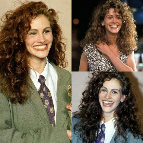 Julia Roberts Curls, 90s Julia Roberts Hair, Julia Robert’s Curly Hair, Julia Robert’s Hair, Julia Roberts Hair Curly, Julia Roberts Style 90s Curly Hair, Julia Roberts Haircut, Julia Roberts Aesthetic, Julia Roberts Curly Hair