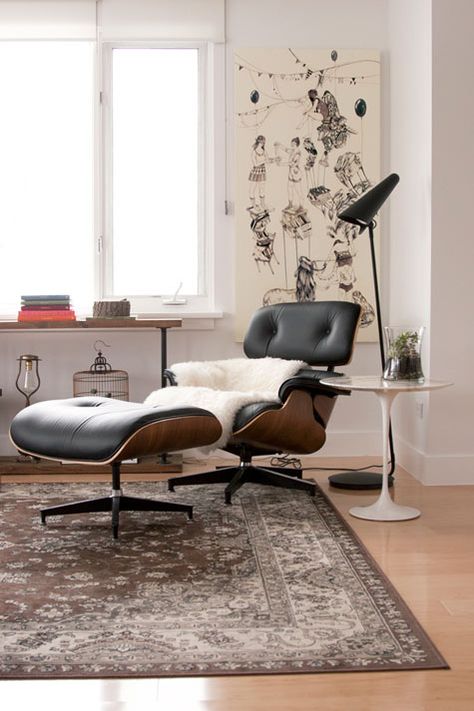 Muebles Living, Eames Chairs, Eames Lounge, Chair Upholstery, Eames Lounge Chair, Eames Chair, A Chair, Chair And Ottoman, New Furniture