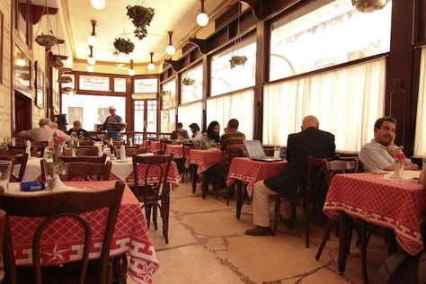 5 Historic Cafés to Visit in Cairo Cairo Cafe, Gamal Abdel Nasser, Tahrir Square, Evening Prayer, Egyptian History, Serving Drinks, Strong Coffee, Ottoman Empire, Coffee House