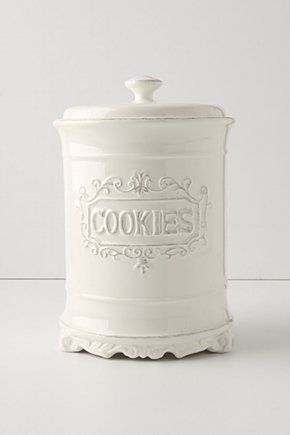 provencial cookie jar Grandma Cookie Jar, Biscuit Tin, Biscuit Jar, Milk Cookies, Milk N Cookies, Biscuit Cookies, Cute Cookies, Shades Of White, Cookie Jars