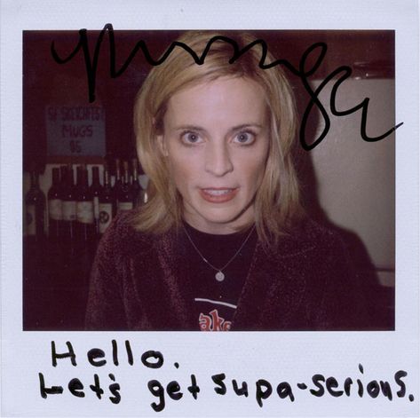 maria bamford Polaroid Portrait, Maria Bamford, Upright Citizens Brigade, Lil Jon, Rashida Jones, Jason Bateman, Kristen Wiig, Funny Girls, Not Funny