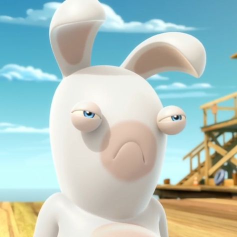 Rabbids Invasion Funny, Rabbids Invasion Aesthetic, Rabbit Invasion Aesthetic, Raving Rabbits, Rabid Rabbit, Rabbits Invasion, Rabbit Invasion, Rayman Raving Rabbids, Rabbids Invasion