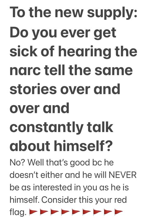 Narc Supply, Narcissists New Supply, Narc And New Supply, Narcissistic Men, Narcissism Quotes, Narcissism Relationships, Self Centered, Forget Him, Narcissistic Behavior