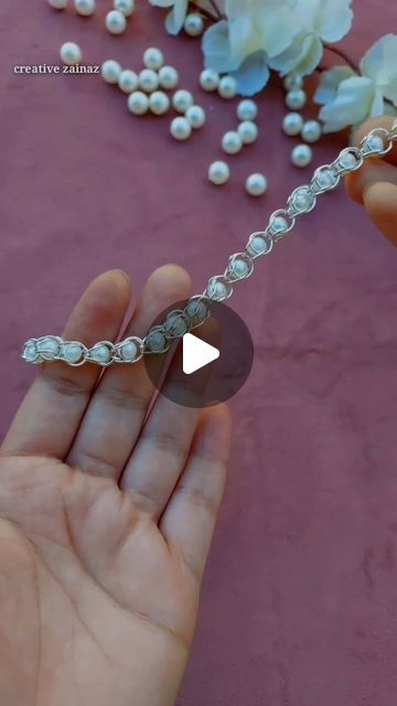 Handmade Pearl Jewelry, Video Viral, Instagram Diy, Diy Clothing, June 1, Pretty Cool, Pearl Jewelry, Diy Clothes, Diy Jewelry